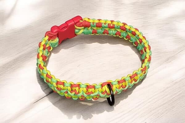Collier tressé en paracorde
